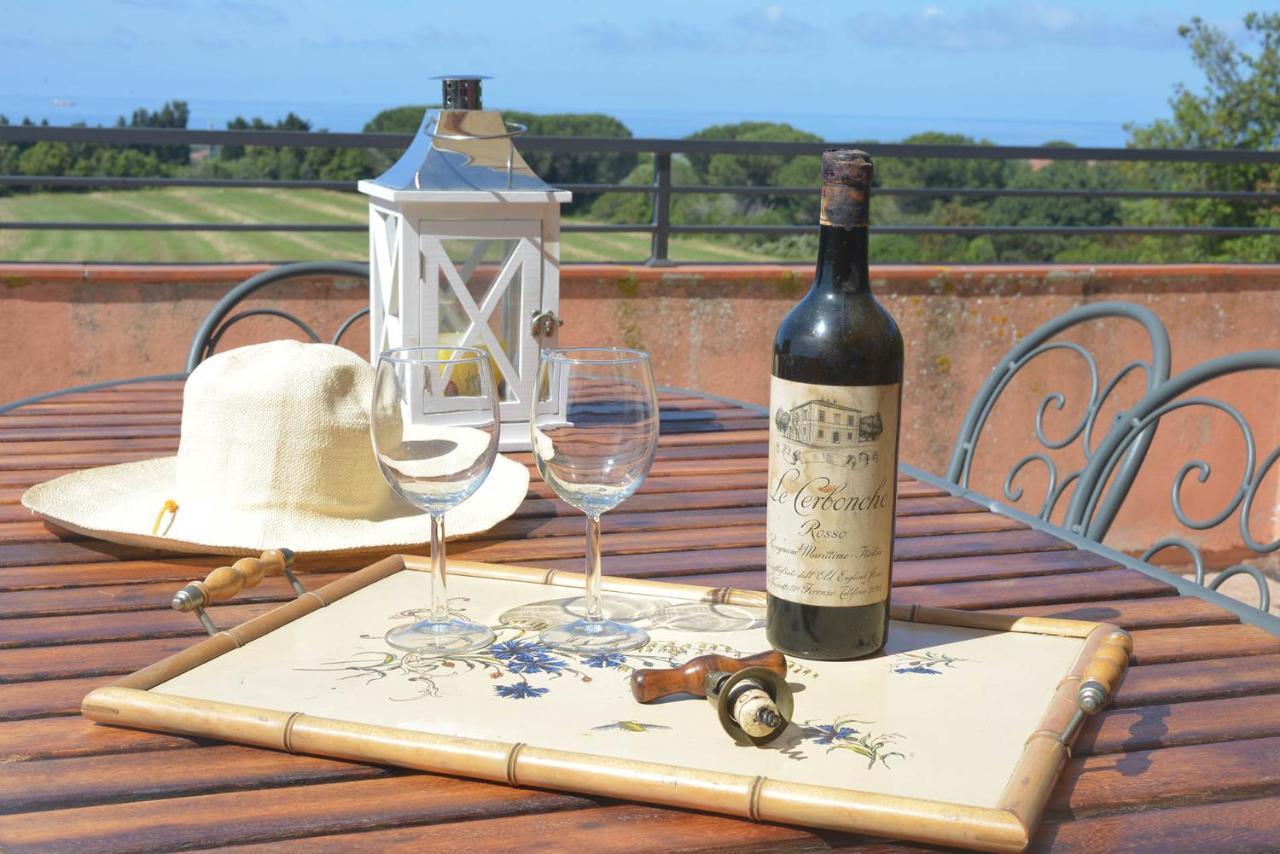 Agriturismo Le Cerbonche Rosignano Marittimo Dış mekan fotoğraf